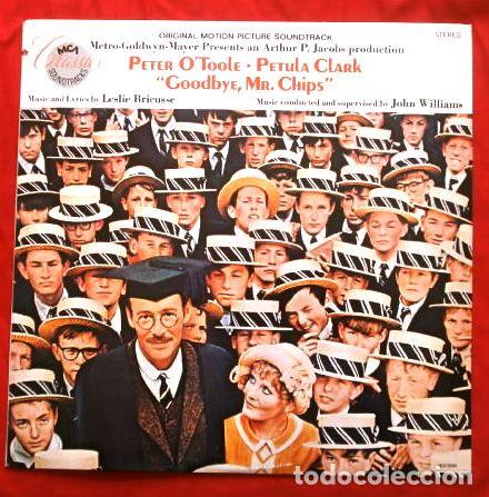 Discos de vinilo: Goodbye, Mr. Chips (LP. BSO 1969) Banda Sonora del Film - M&uacute;sica: John Williams - Petula Clark