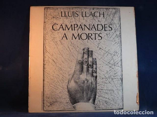 Discos de vinilo: LLUIS LLACH &ndash; CAMPANADES A MORTS - LP - Foto 1