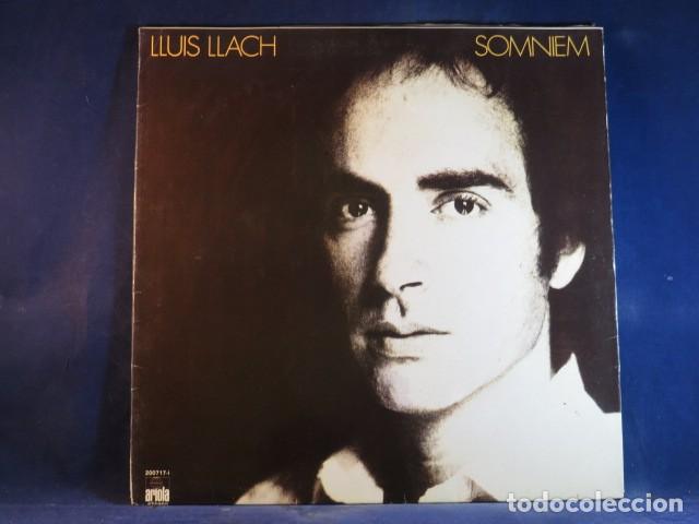Discos de vinilo: LLU&Iacute;S LLACH &ndash; SOMNIEM - LP - Foto 2