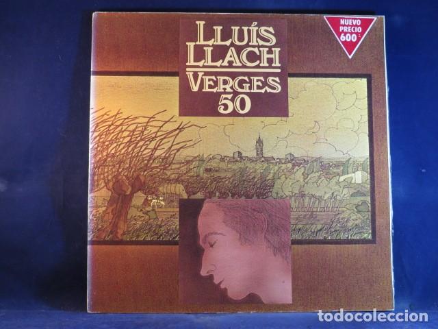 Discos de vinilo: LLUIS LLACH &ndash; VERGES 50 - LP - Foto 1