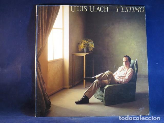 Discos de vinilo: LLU&Iacute;S LLACH &ndash; TESTIMO - LP - Foto 1