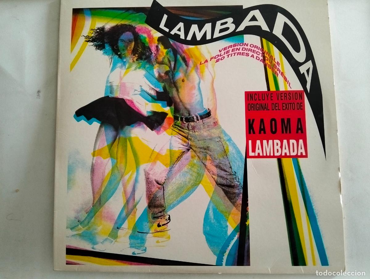 Discos de vinilo: KAOMA, DISCO LP DOBLE LAMBADA, EDITADO CBS INC, A&Ntilde;O 1989