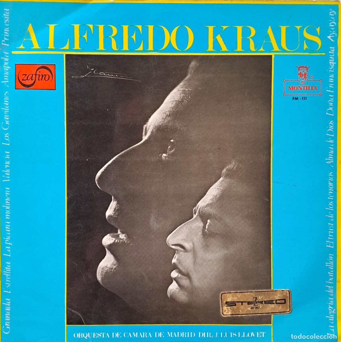 Discos de vinilo: LPs ALFREDO KRAUS. GRANADA, LA PICARA MOLINERA, VALENCIA...... LP-SESP-560