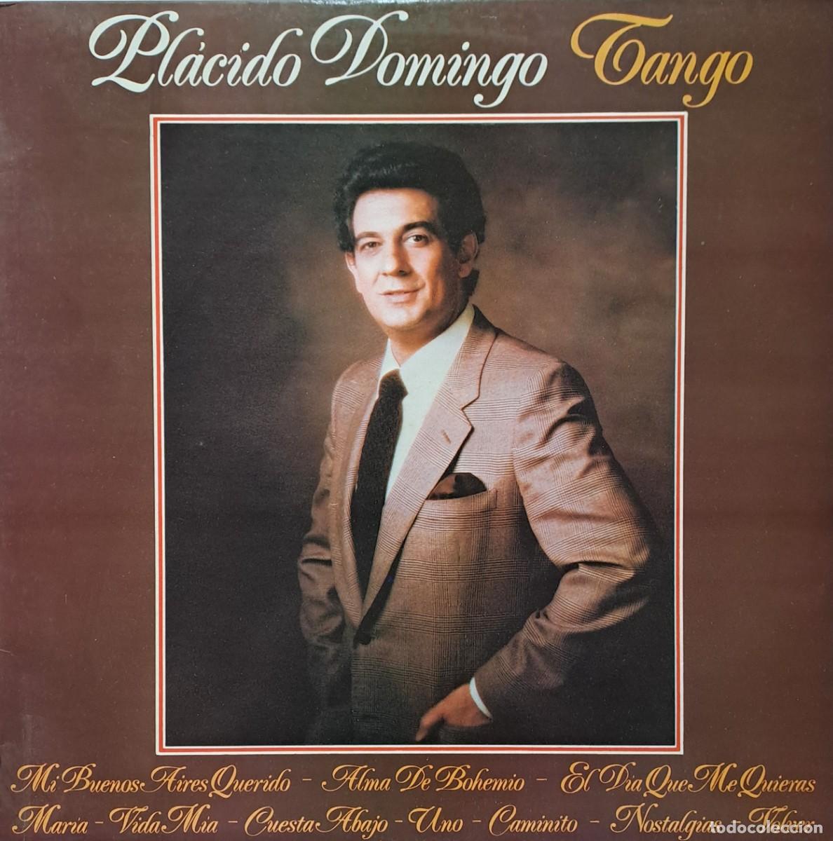 Discos de vinilo: LPs PLACIDO DOMINGO, TANGO. MI BUENOS AIRES QUERIDO, CAMINITO...... LP-SESP-562