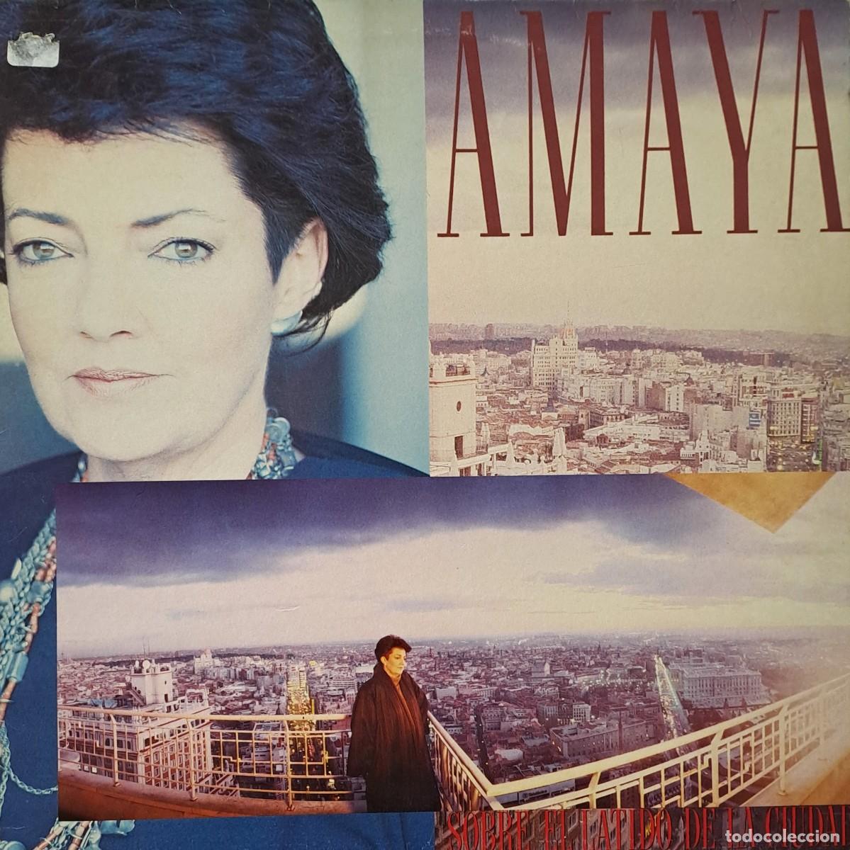 Discos de vinilo: LPs AMAYA. MALASOMBRA, CANTANTE, QUIEN ME VA A CREER...... LP-SESP-565