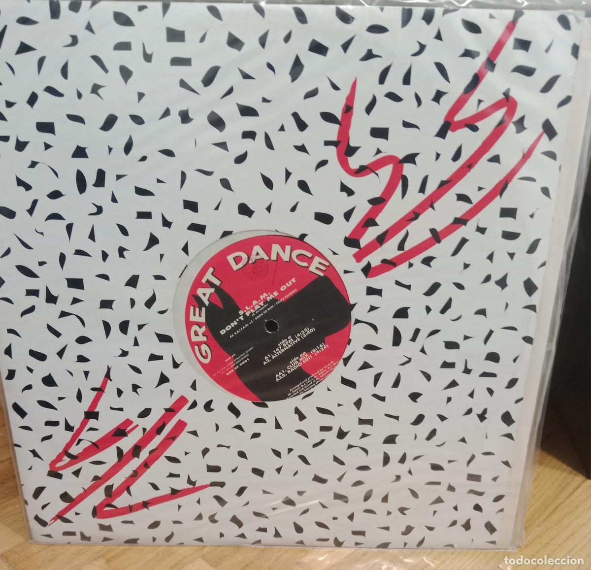 Discos de vinilo: S.L.A.M. - Don't Play Me Out (12&rdquo;) Italia 1994