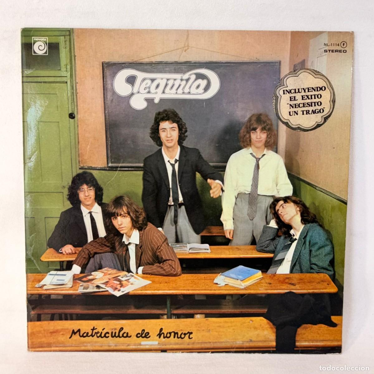Discos de vinilo: LP - VINILO TEQUILA - MATR&Iacute;CULA DE HONOR + ENCARTE - ESPA&Ntilde;A - A&Ntilde;O 1978