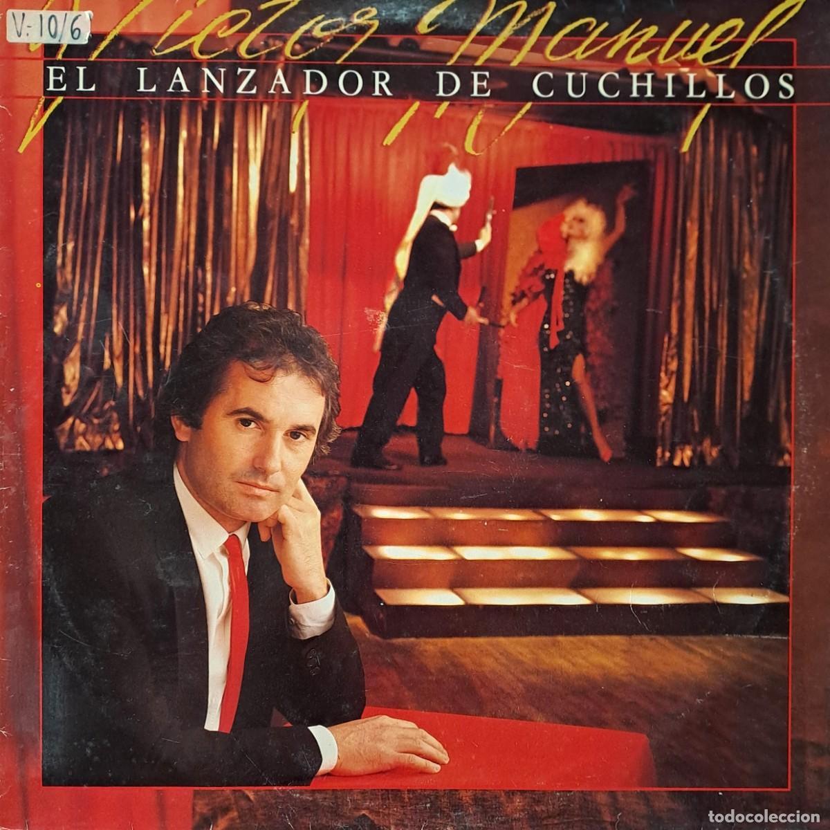 Discos de vinilo: LPs VICTOR MANUEL. EL LANZADOR DE CUCHILLOS, LA HIJA DEL MAGO...... LP-SESP-570