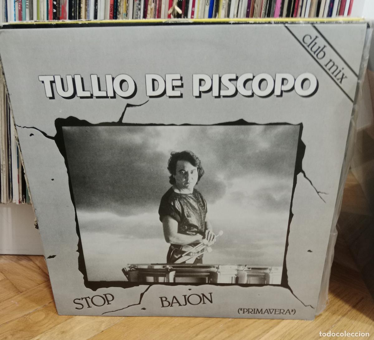 Discos de vinilo: Tullio De Piscopo - Stop Bajon (Primavera) (12&rdquo; Maxi)