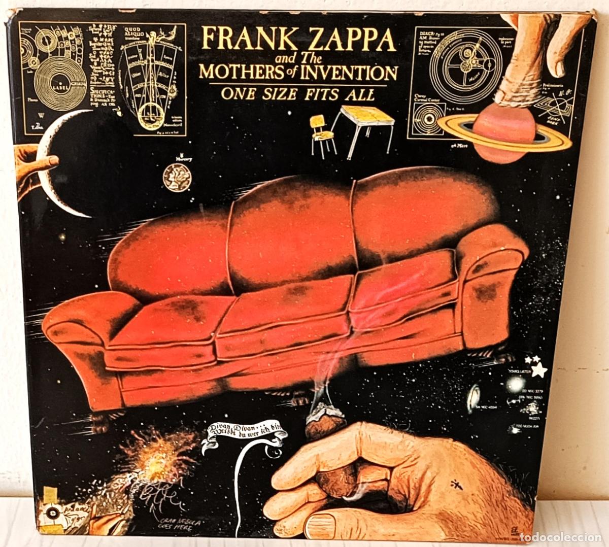 Discos de vinilo: FRANK ZAPPA and THE MOTHERS OF INVENTION - ONE SIZE FITS ALL WARNER BROS - 1975 GAT