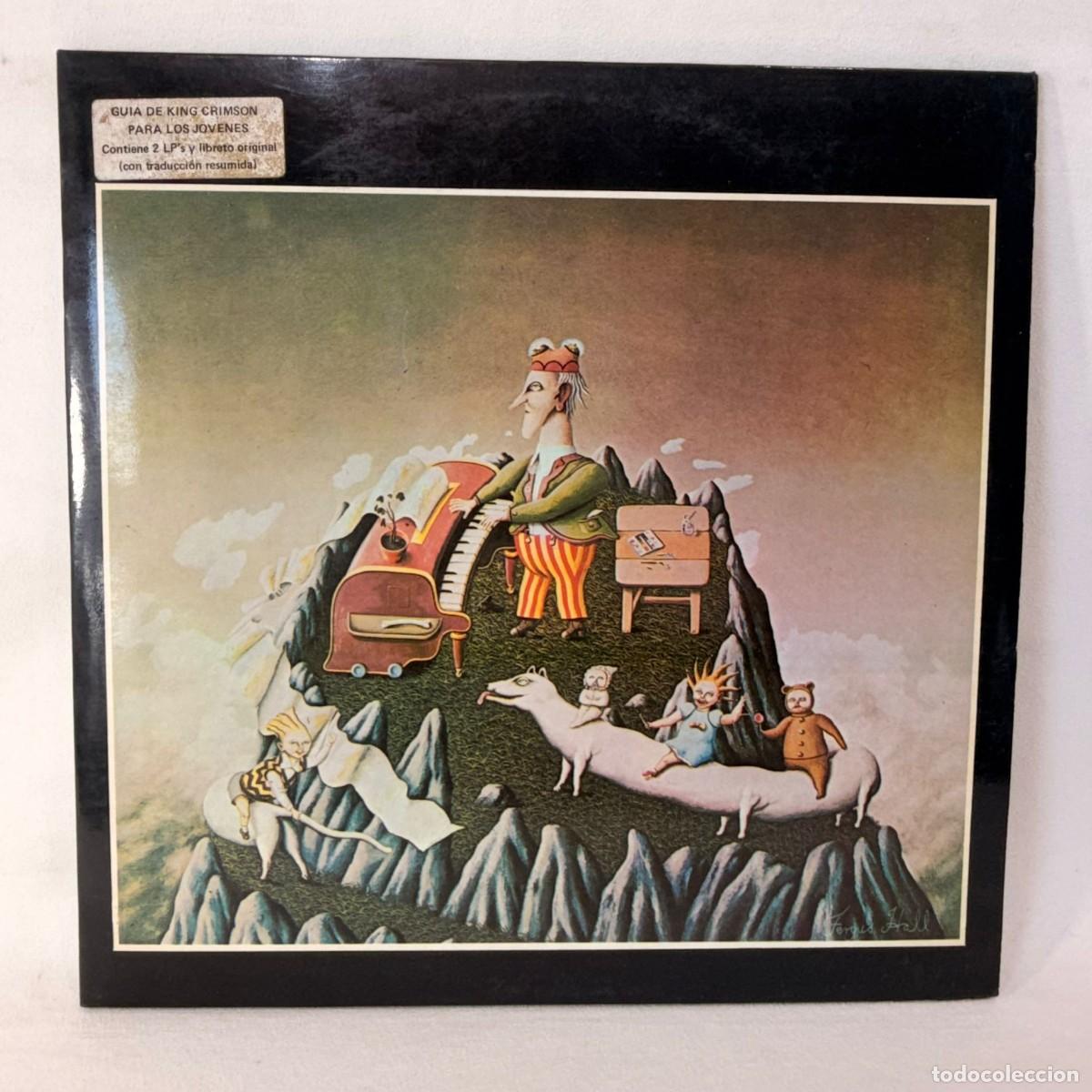 Discos de vinilo: LP - VINILO KING CRIMSON - THE YOUNG PERSONS' GUIDE TO KING CRIMSON - DOBLE PORTADA + ENCARTES - ESP