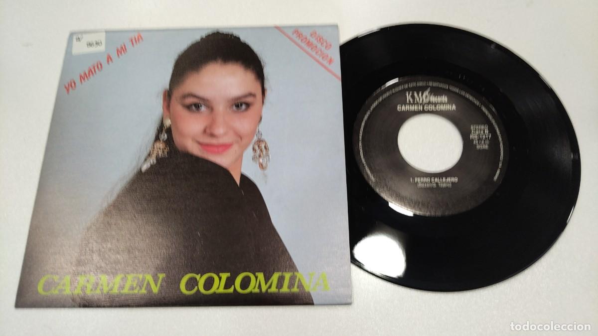 Discos de vinilo: SCO110-CARMEN COLOMINA YO MATO A MI TIA- PROMO-7&rdquo;