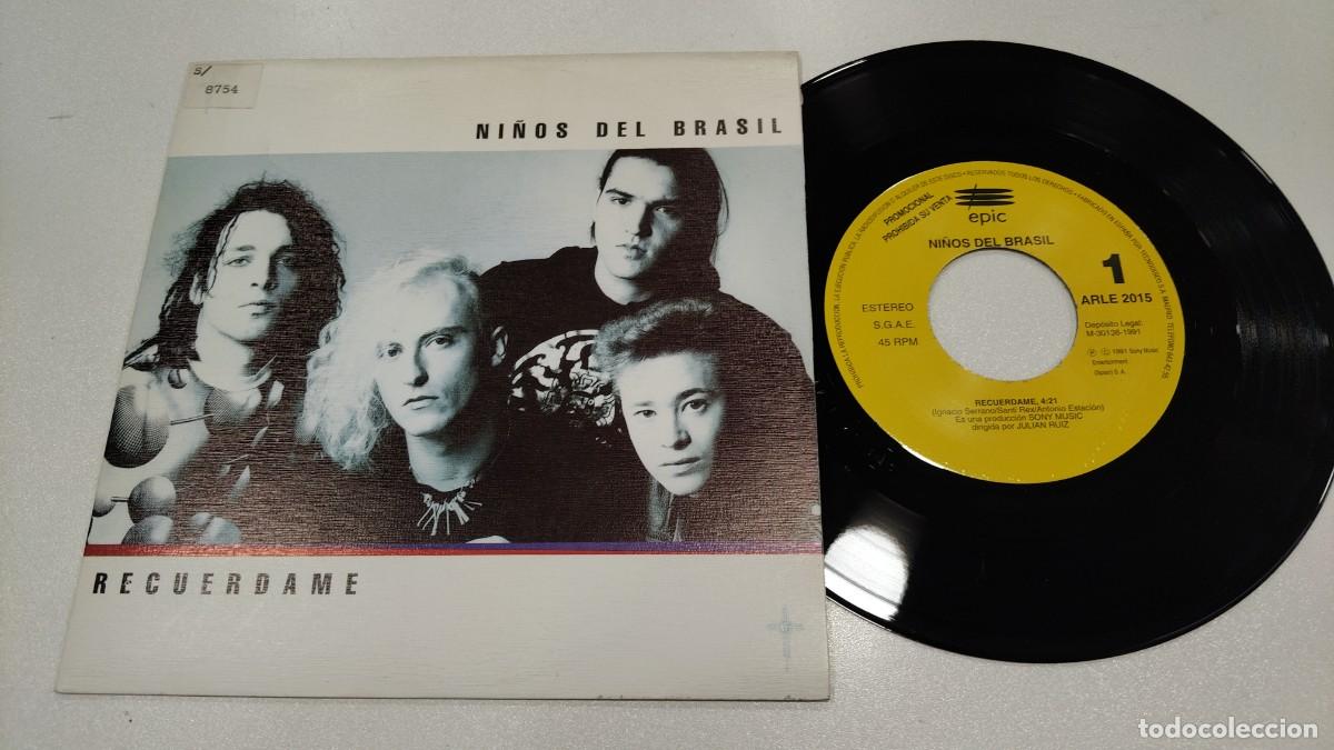 Discos de vinilo: SCO110-NI&Ntilde;OS DEL BRASIL RECUERDAME- PROMO-7&rdquo;