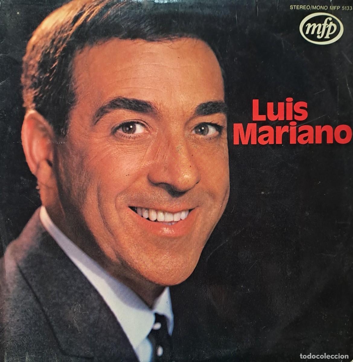Discos de vinilo: LPs LUIS MARIANO. MAYOUMBA, LA CHANSON DE LARA, SEVILLE..... LP-SESP-574