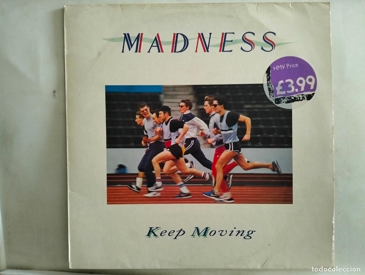 Discos de vinilo: MADNESS, DISCO LP KEEP MOVING, EDITADO STIFF RECORDS, A&Ntilde;O 1984