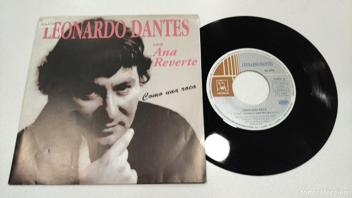Discos de vinilo: SCO110-LEONARDO DANTES CON ANA REVERTE COMO UNA ROSA-7&rdquo;