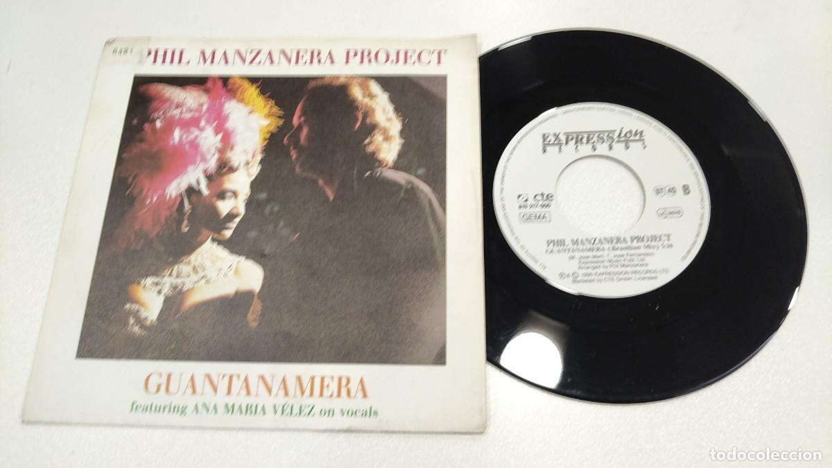Discos de vinilo: SCO110-PHIL MANZANERA PROJECT GUANTANAMERA ANA MARIA VELEZ-7&rdquo;