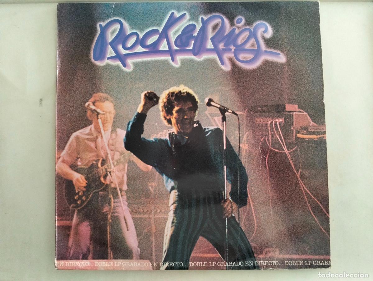 Discos de vinilo: MIGUEL RIOS, DISCO DOBLE LP ROCK & RIOS, EDITADO POLIDOR, A&Ntilde;O 1982
