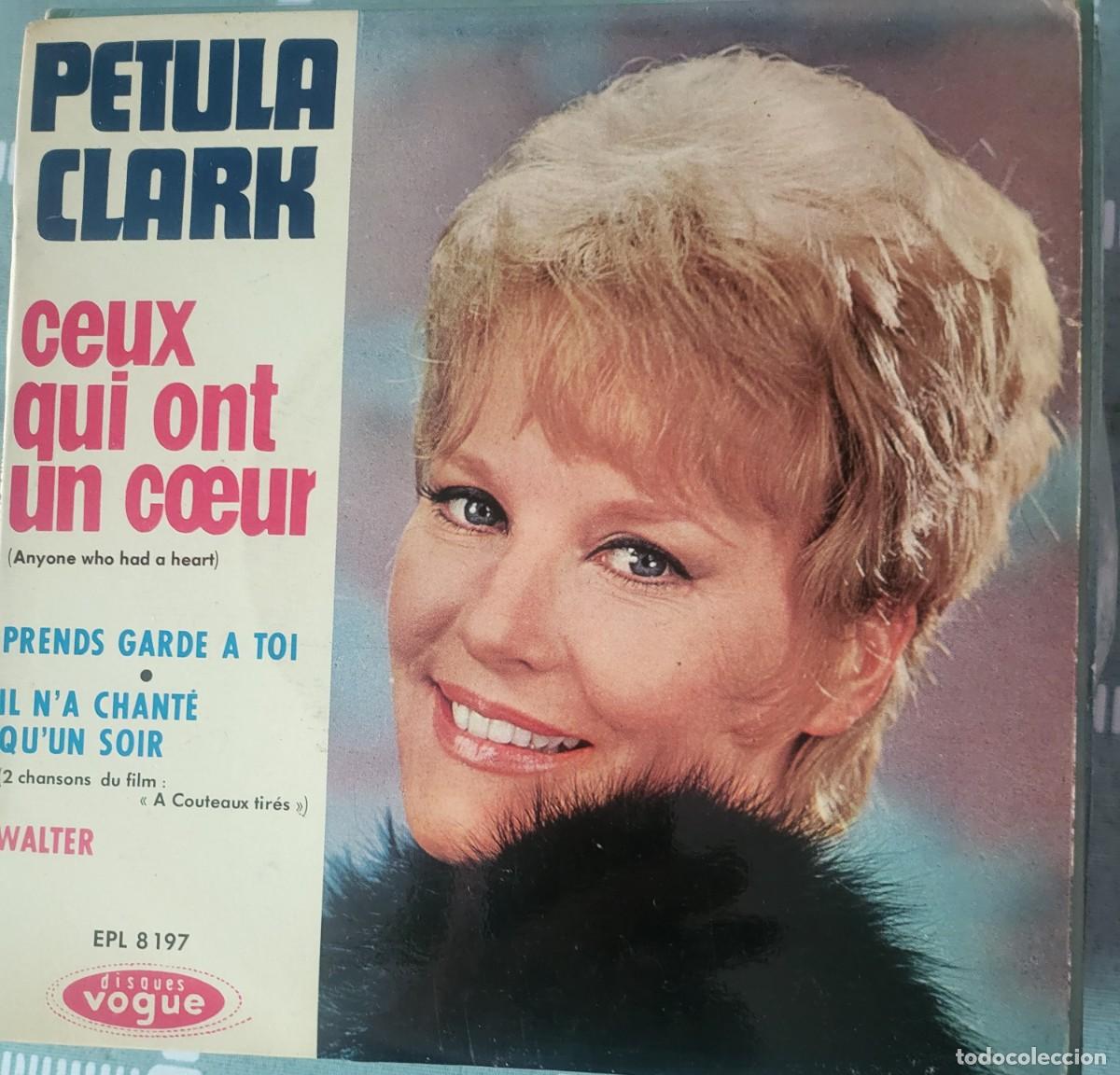 Discos de vinilo: Petula Clark Ep sello Vogue editado en Francia a&ntilde;o 1964...