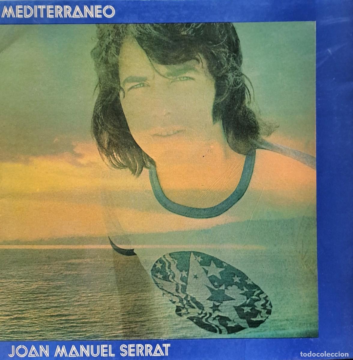 Discos de vinilo: LPs JOAN MAUEL SERRAT. MEDITERRANEO, QUE VA SER DE TI, LUCIA..... LP-SESP-579