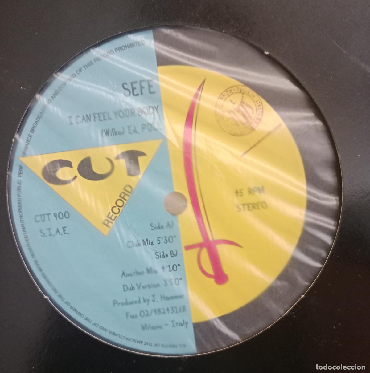 Discos de vinilo: Sefe - I Can Feel Your Body (12&rdquo; maxi)
