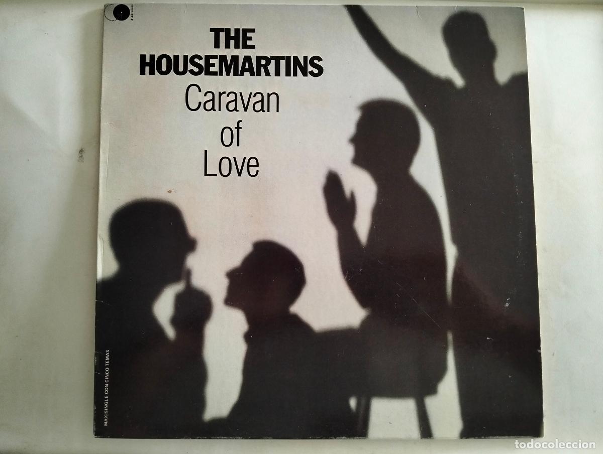Discos de vinilo: THE HOUSEMARTINS, DISCO LP CARAVAN OF LOVE, EDITADO RCA, A&Ntilde;O 1983