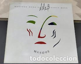 Discos de vinilo: Manfred Mann's Earth Band - Masque - LP 10 Records &lrm;ref. DIX 69 . Ed. Uk 1987.
