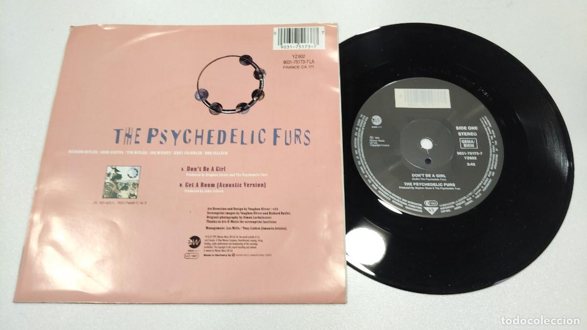 Discos de vinilo: SCO110-THE PSYCHEDELIC FURS -7&rdquo; - Foto 2
