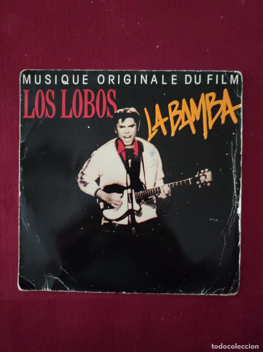 Discos de vinilo: Vinilo 45 RPM Los Lobos &ndash; La Bamba (M&uacute;sica original del film)
