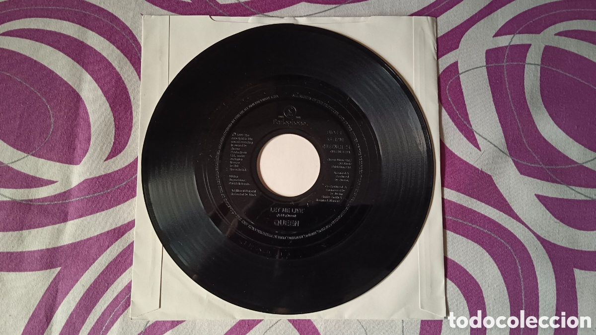 Discos de vinilo: Queen &ndash; Let Me Live 7&rdquo; JUKEBOX