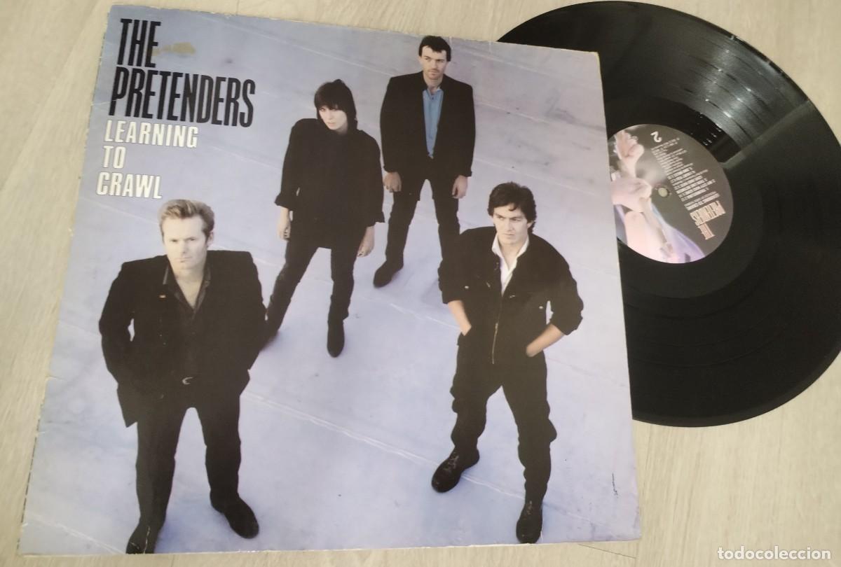 Discos de vinilo: THE PRETENDERS - LEARNING TO CRAWL ...LP DE 1984 - GERMANY . 10 TEMAS