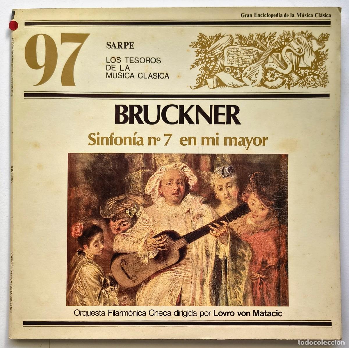 Discos de vinilo: Bruckner - Los Tesoros de la musica clasica - 97