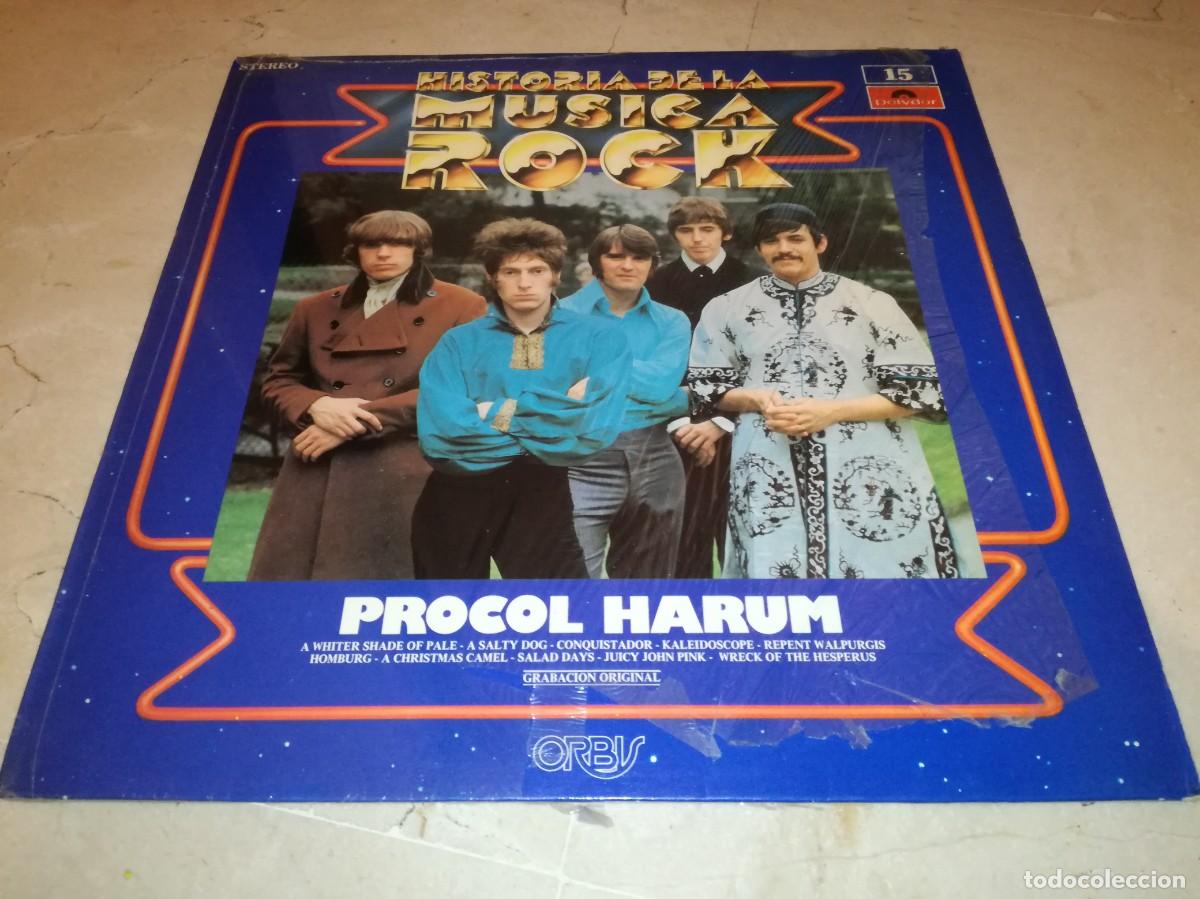 Discos de vinilo: PROCOL HARUM-HISTORIA DE LA MUSICA-N&ordm; 15--AUN CON PARTE DEL PRECINTO ORIGINAL-EN MUY BUEN ESTADO