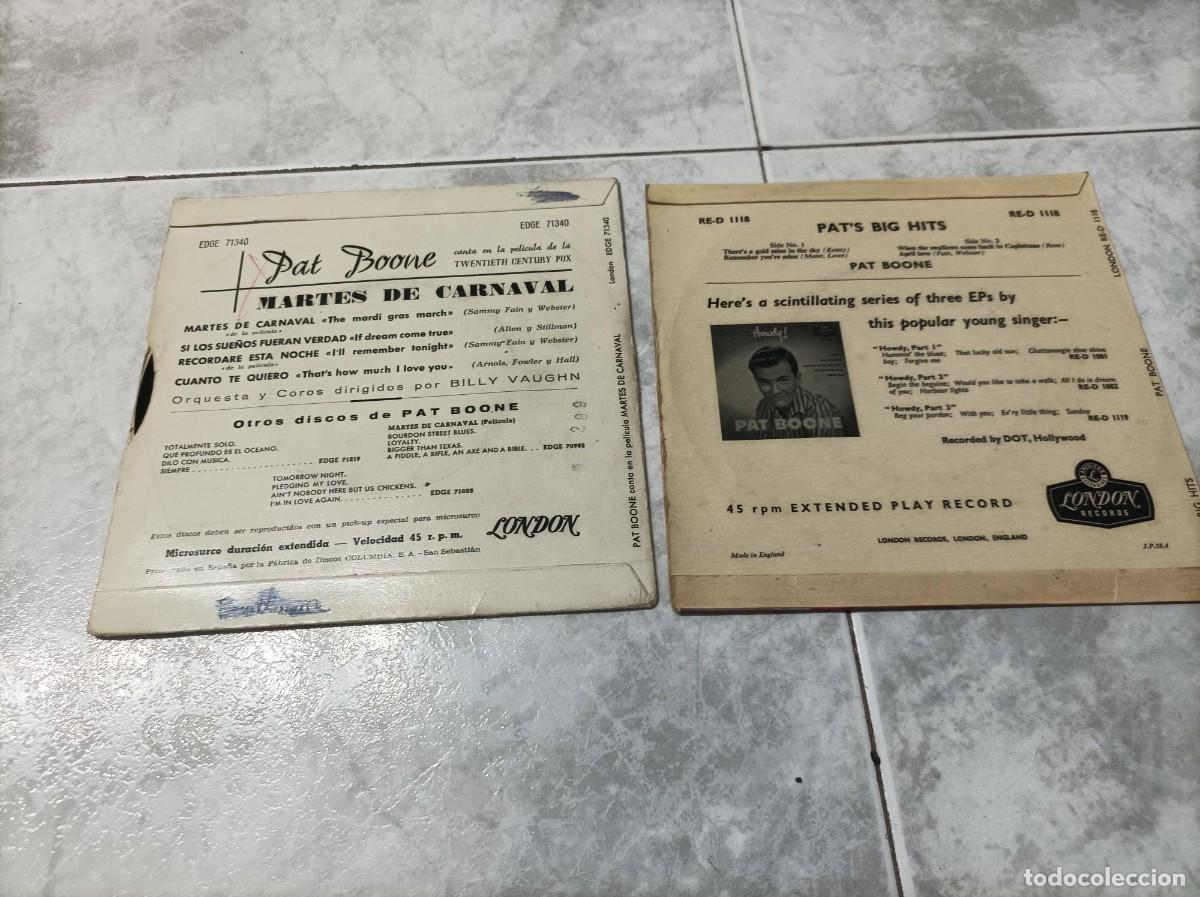 Discos de vinilo: Pat Boone eps originales - Foto 2