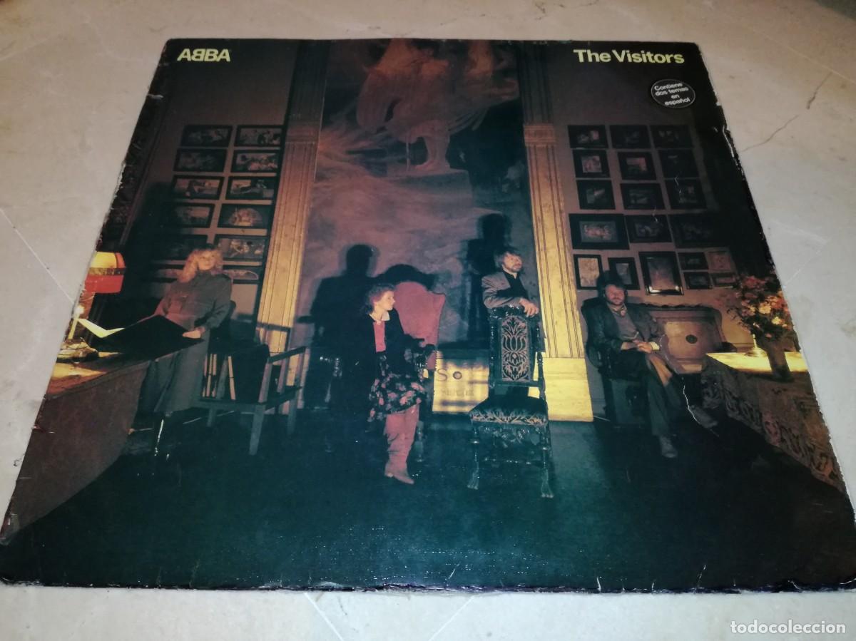 Discos de vinilo: ABBA-THE VISITORS-ORIGINAL ESPA&Ntilde;OL 1981