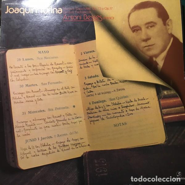 Discos de vinilo: Joaqu&iacute;n Turina, Antoni Besses &ndash; Mujeres Espa&ntilde;olas Op. 73 y Op. 17 / Danzas Fantasticas