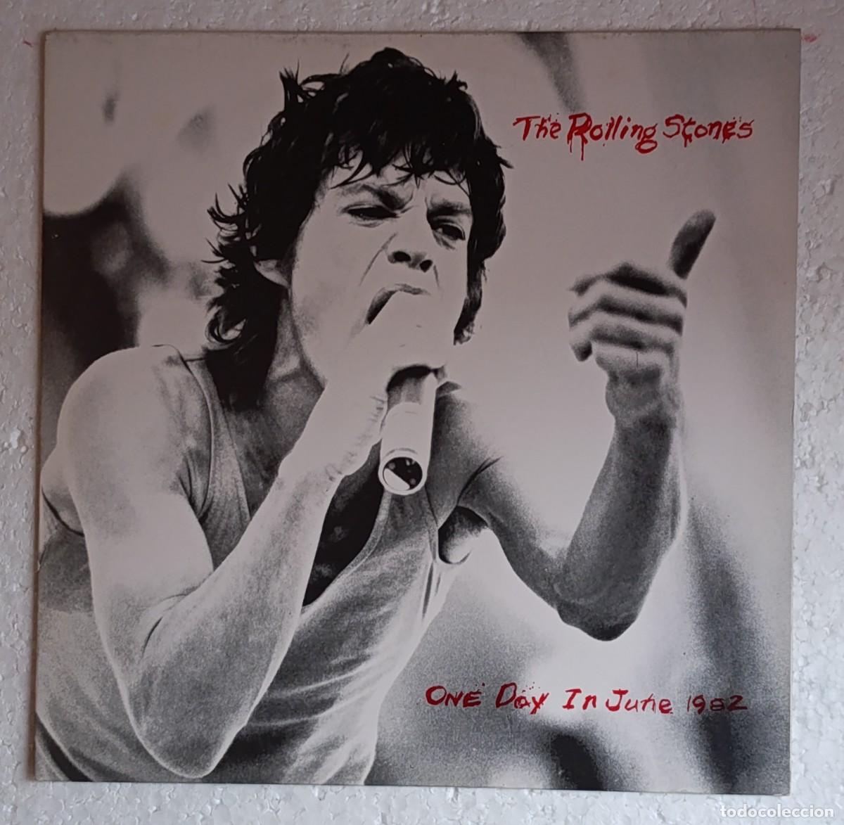 Discos de vinilo: The Rolling Stones. One day in June 1982