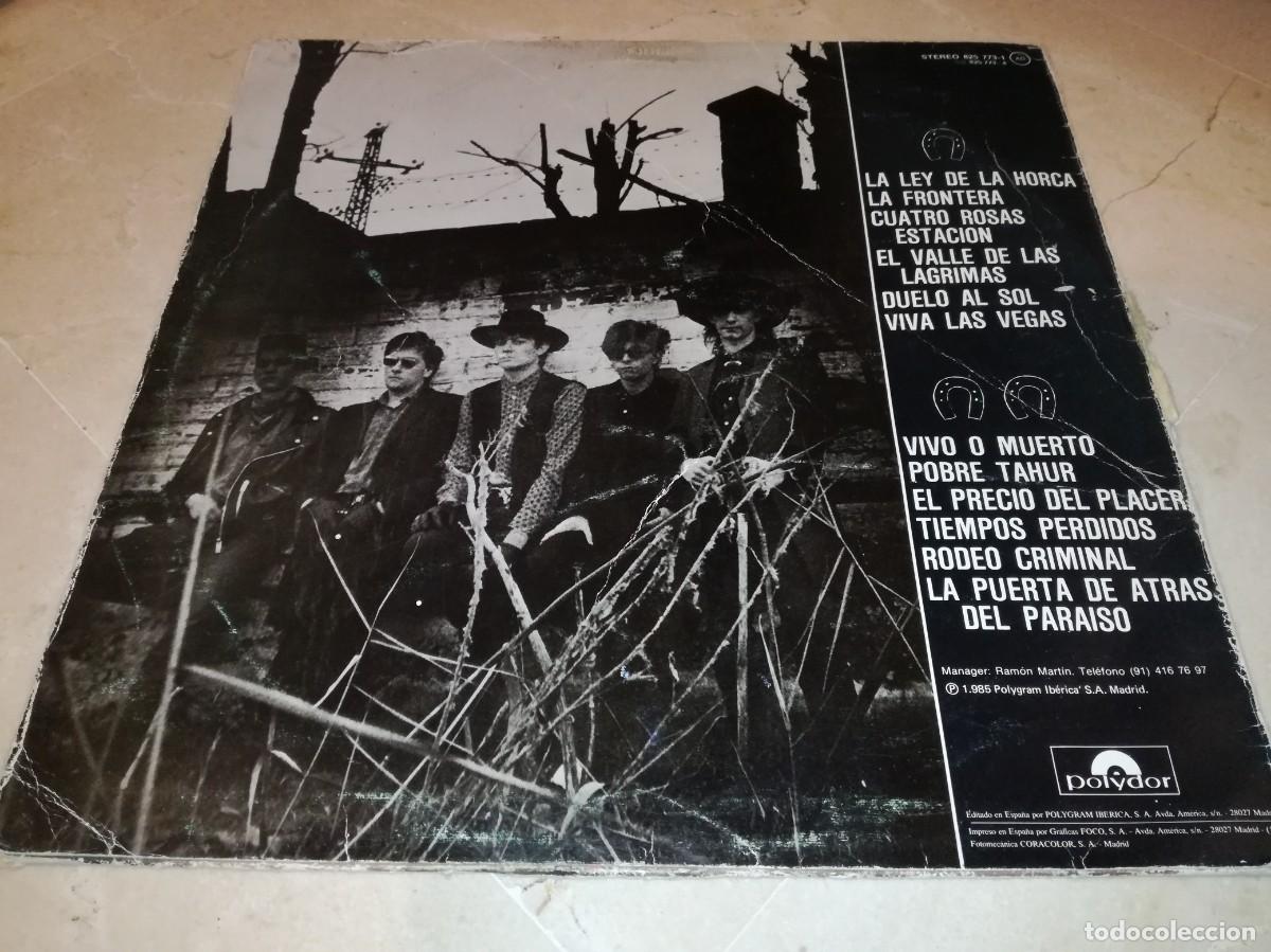 Discos de vinilo: LA FRONTERA-SU PRIMER LP-ORIGINAL 1985 - Foto 2