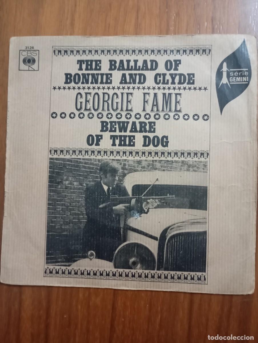 Discos de vinilo: GEORGIE FAME - THE BALLAD OF BONNIE AND CLYDE (SG) 1968