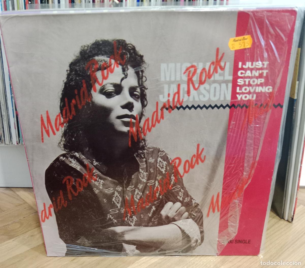 Discos de vinilo: Michael Jackson &ndash; I Just Can't Stop Loving You Maxi