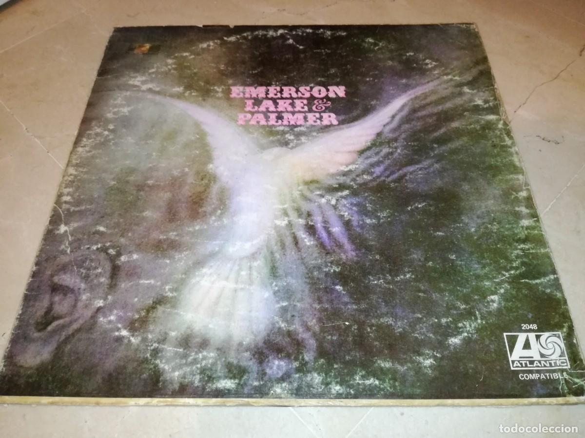 Discos de vinilo: EMERSON LAKE & PALMER-SU PRIMER LP-RARA EDICI&Oacute;N ORIGINAL DE VENEZUELA 1971