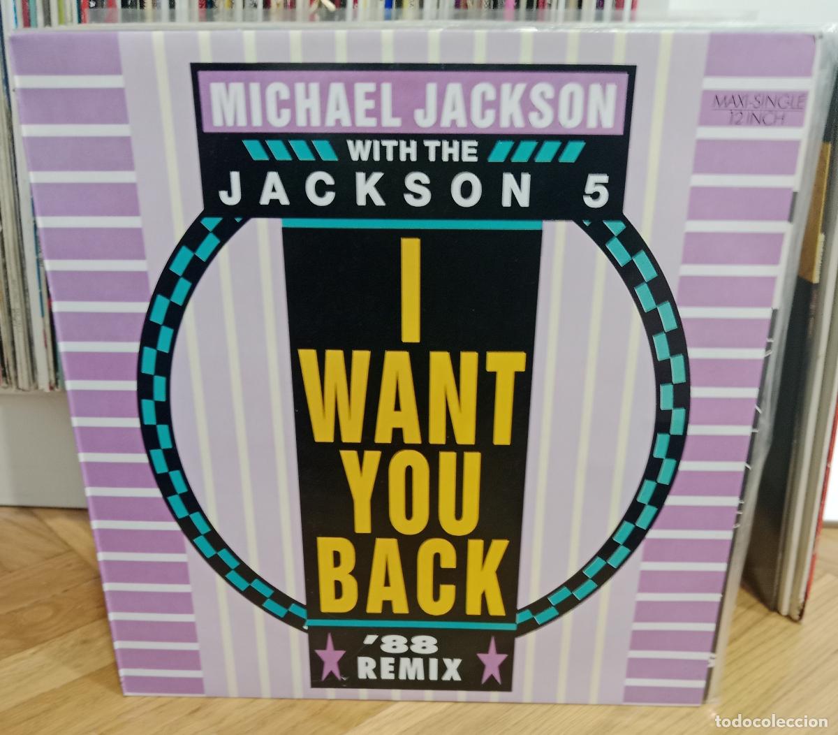 Discos de vinilo: Michael Jackson With The Jackson 5 &ndash; I Want You Back - '88 Remix Maxi