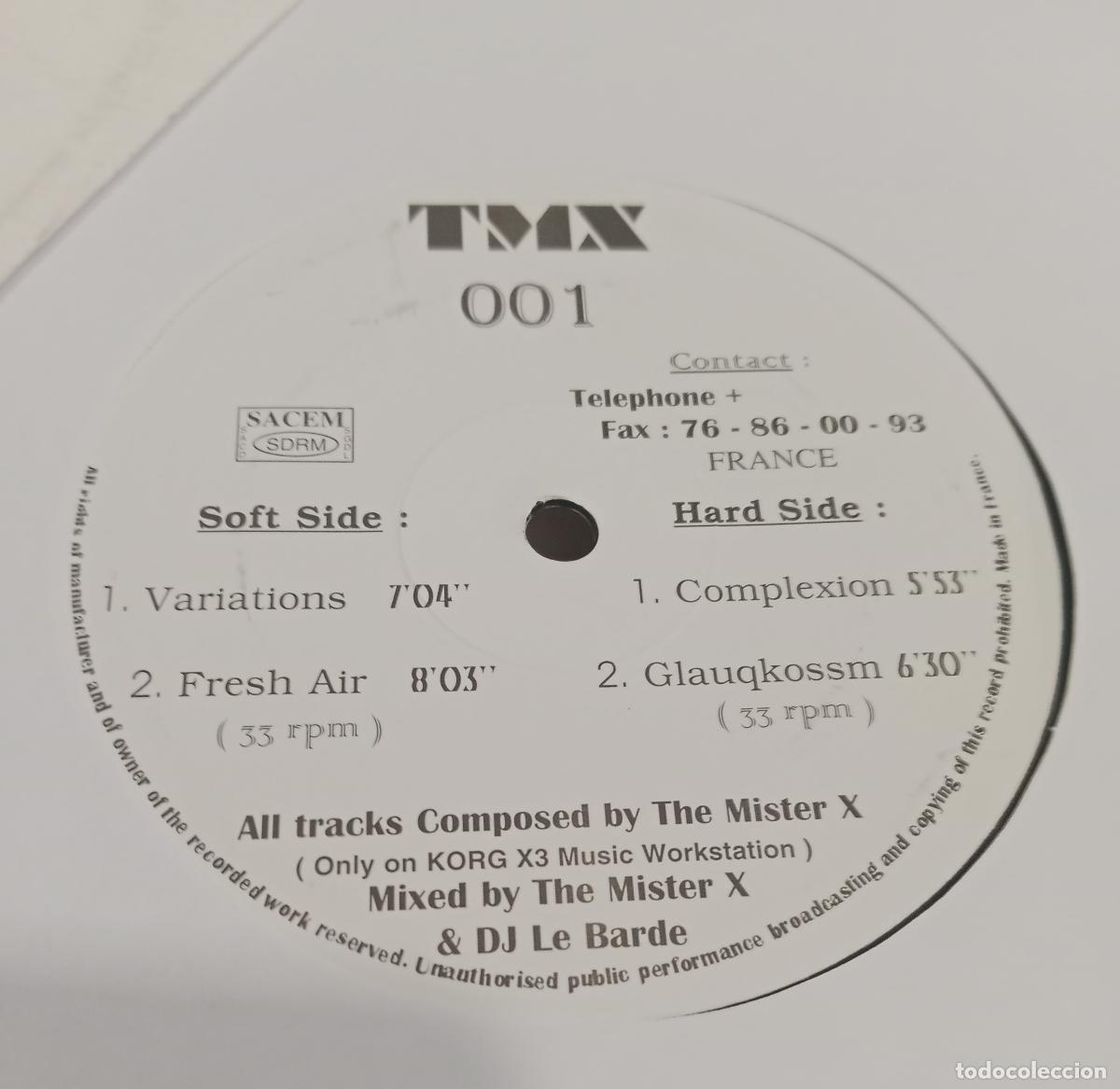 Discos de vinilo: The Mister X - Untitled (12&rdquo; Maxi)