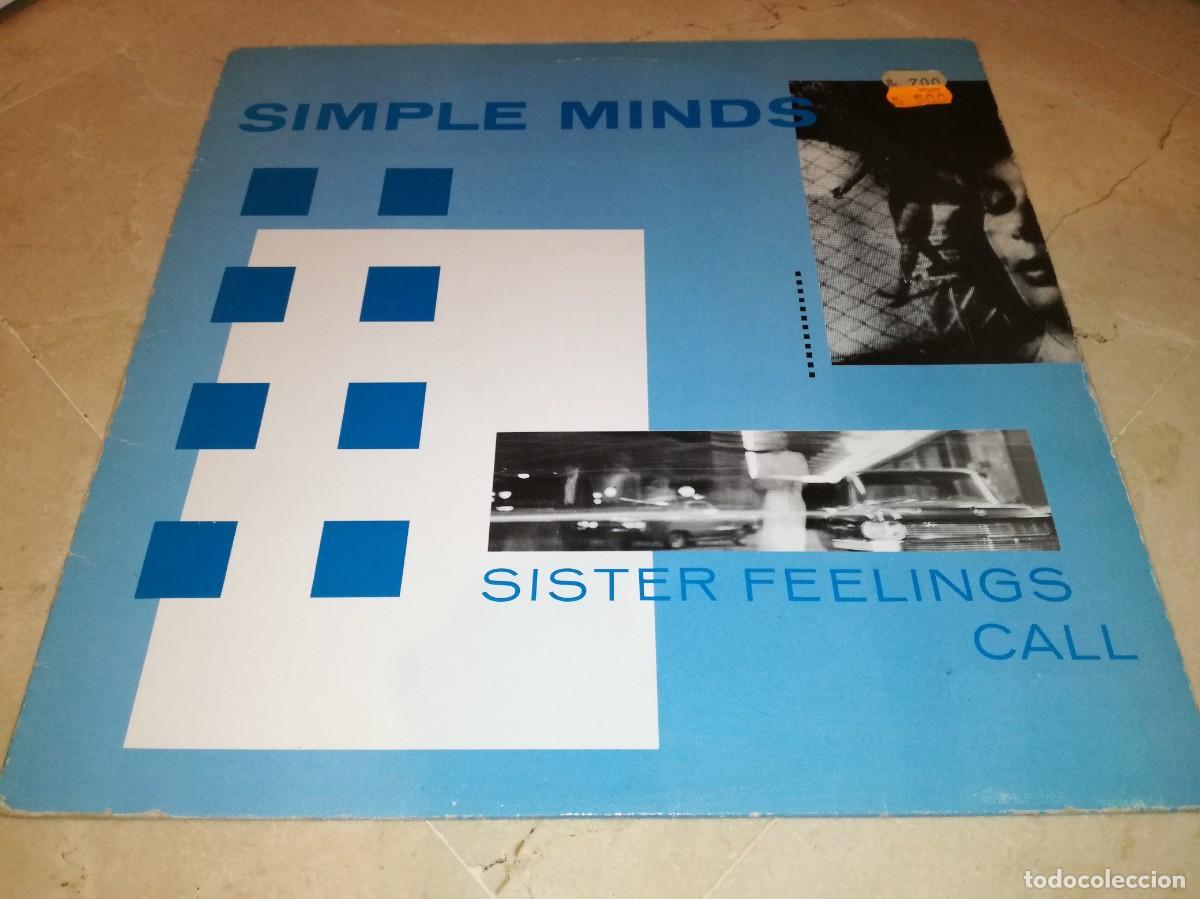 Discos de vinilo: SIMPLE MINDS-SISTER FEELINGS CALL-ORIGINAL ESPA&Ntilde;OL 1986