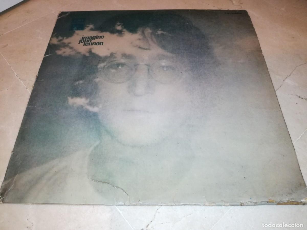 Discos de vinilo: JOHN LENNON & THE PLASTIC ONO BAND-IMAGINE-PRIMERA EDICI&Oacute;N ESPA&Ntilde;OLA 1971