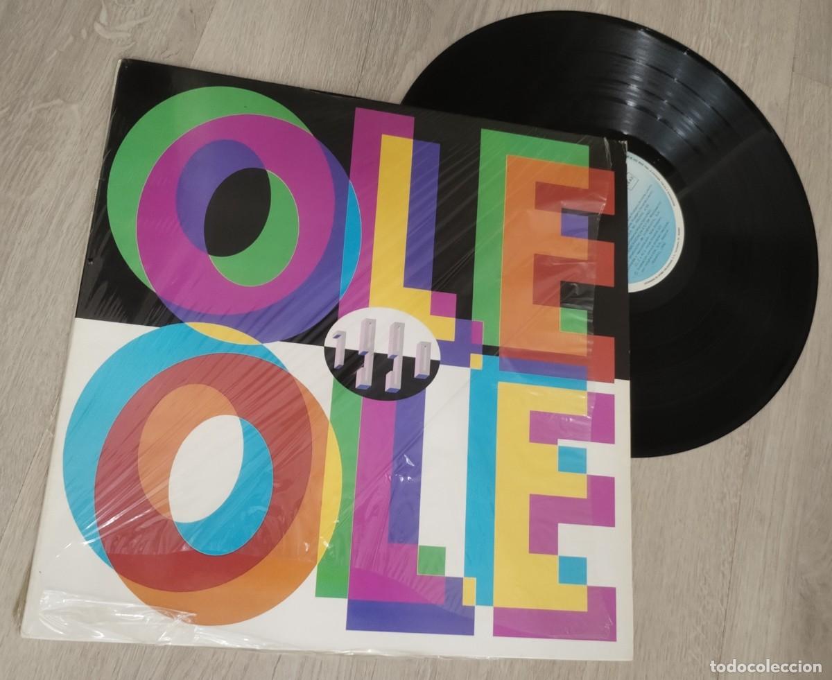 Discos de vinilo: OLE OLE - 1990 ( marta sanchez )..LP DE 1990 - HISPAVOX - GATEFOLD BUEN ESTADO