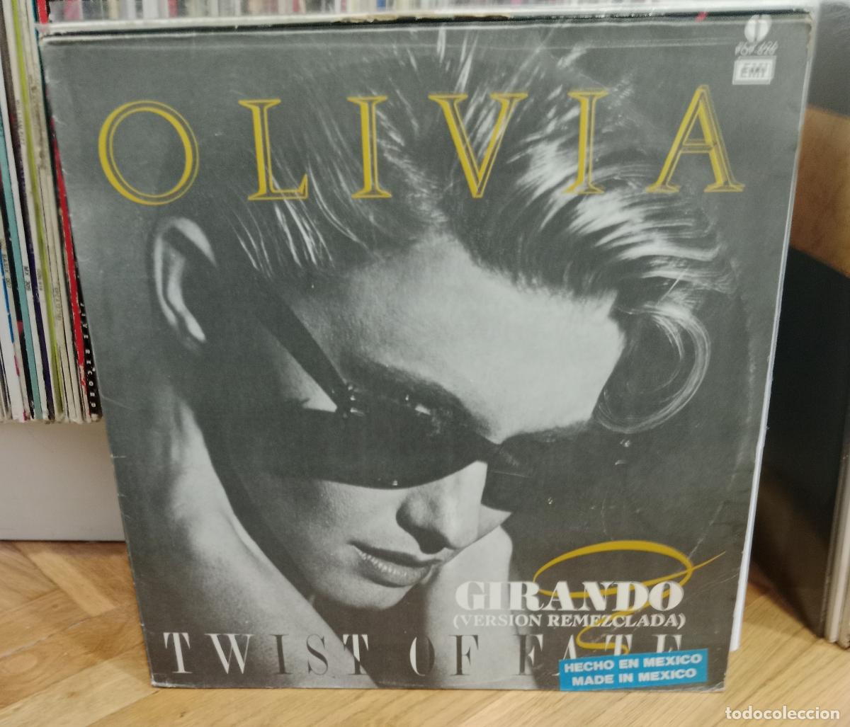 Discos de vinilo: Olivia Newton John - Girando Maxi 12&rdquo;