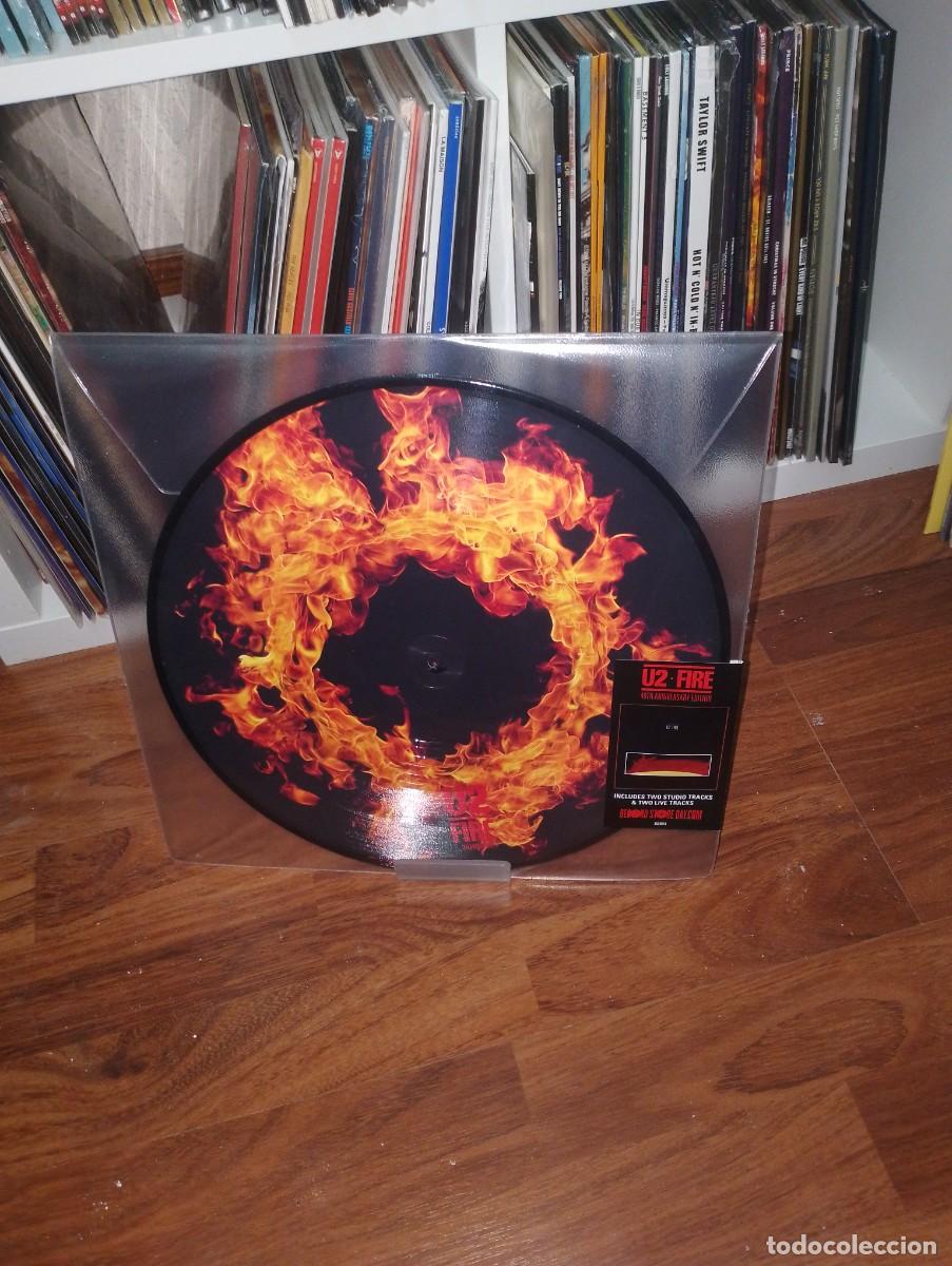 Discos de vinilo: u2 - fire - picture disc
