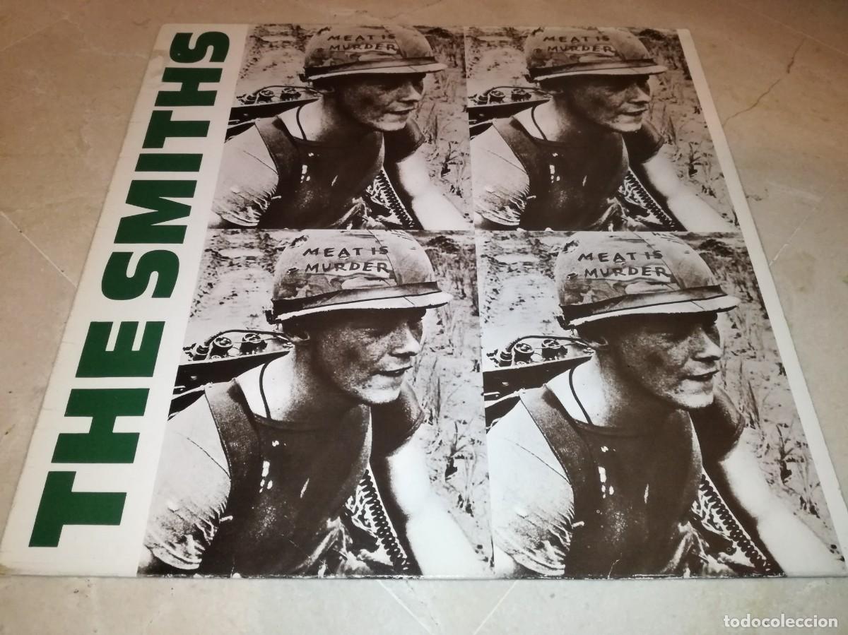 Discos de vinilo: THE SMITHS-MEAT IT MURDER-ORIGINAL ESPA&Ntilde;OL 1985-VINILO EN MUY BUEN ESTADO
