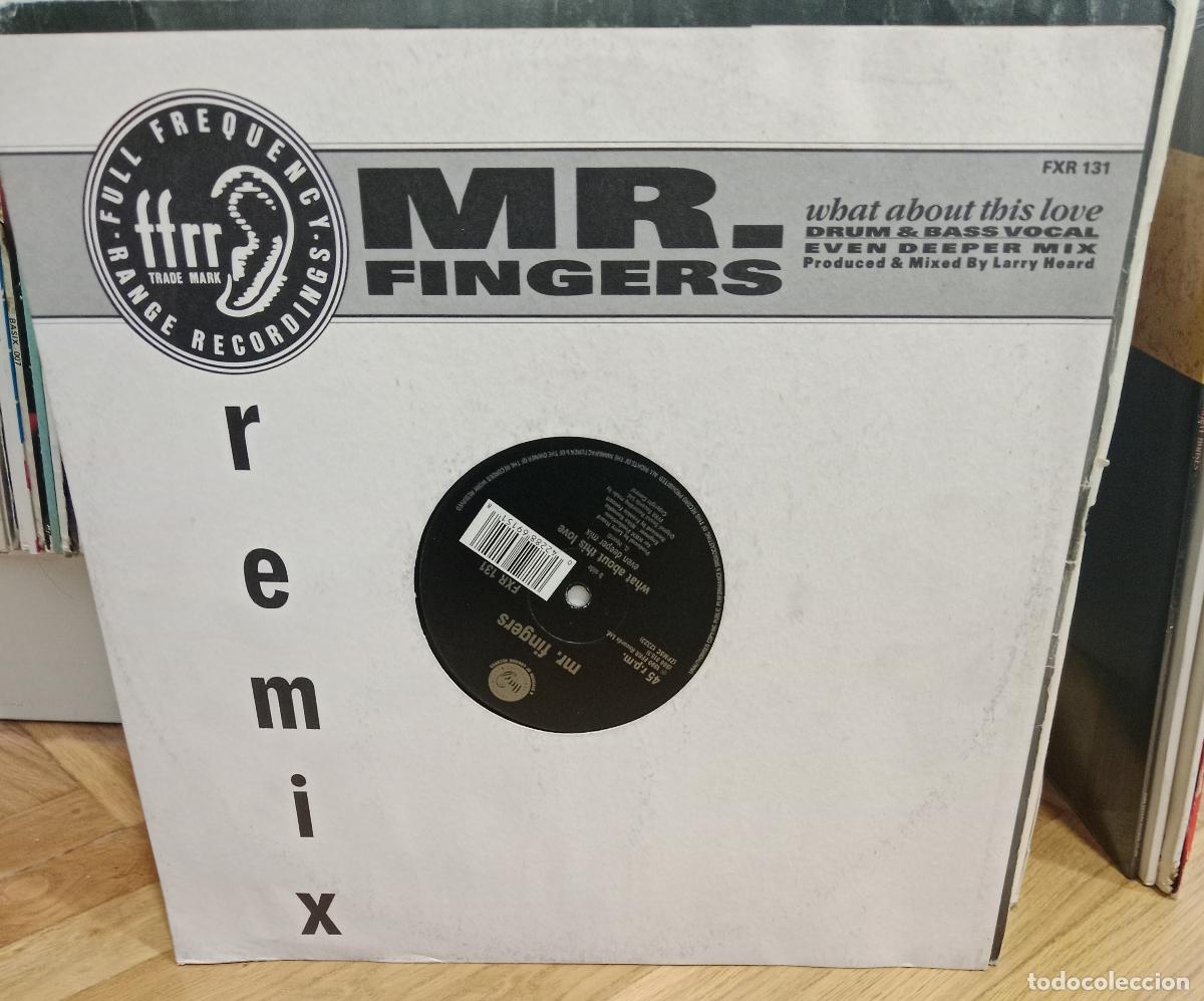 Discos de vinilo: Mr. Fingers - What About This Love (Remix) (12&rdquo; maxi)